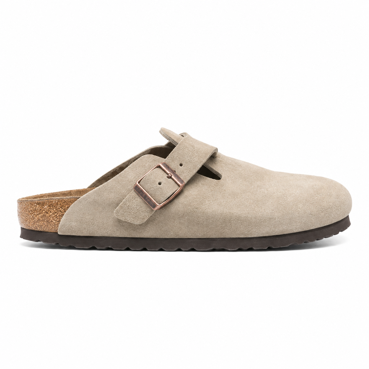 Birkenstock 'Boston' Suede Clogs